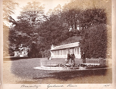 The Pheaantry, Goodwood House, Sussex 1875, from a late c19th photo album