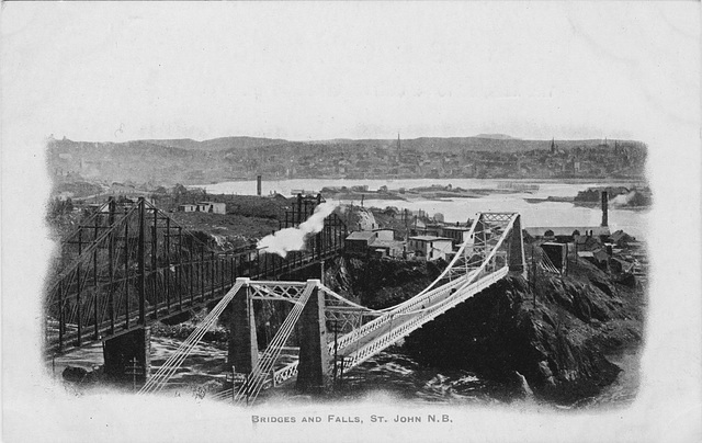 Bridges and Falls, St. John N.B.