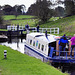 Approaching the locks, Leeds-Liverpool canal.HFF