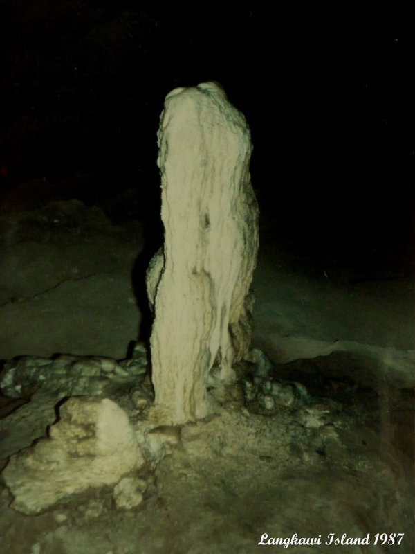 70 A large Stalagmite in The Cave