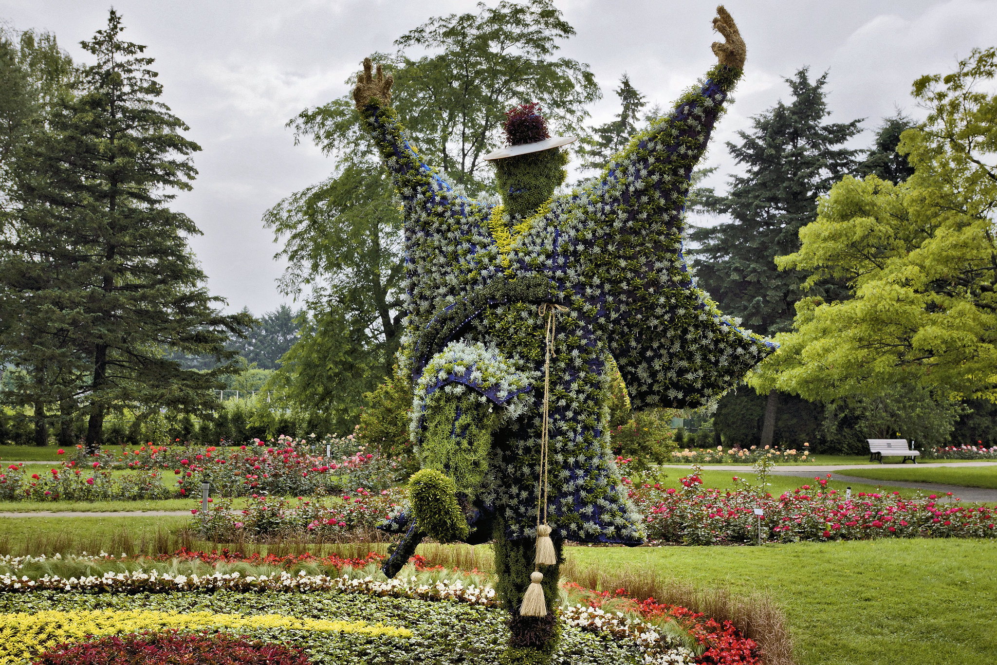 The Crane Dance, #2 – Mosaïcultures Internationales de Montréal, Botanical Garden, Montréal, Québec