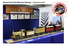 Modelworld 2014 Beech Hurst Park Miniature Railway - Brighton 22.2.2014