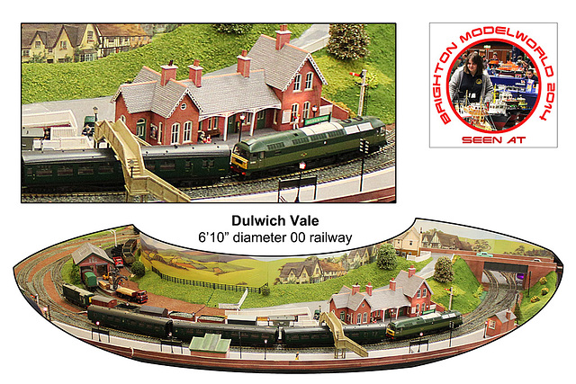 Modelworld 2014 - Dulwich Vale 00 Railway - Brighton 22.2.2014