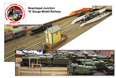 Modelworld 2014 Newchapel Junction O gauge railway - Brighton 22.2.2014