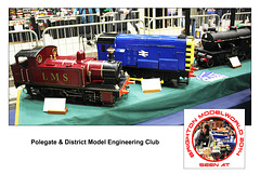 Modelworld 2014 - Polegate & District Model Engineering Club - Brighton 22.2.2014