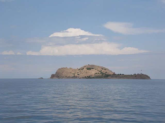 Akdamar Island on Lake Van