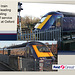 First Great Western High Speed Train  - 43191 & 43169 leaving Oxford station - 6.12.2013