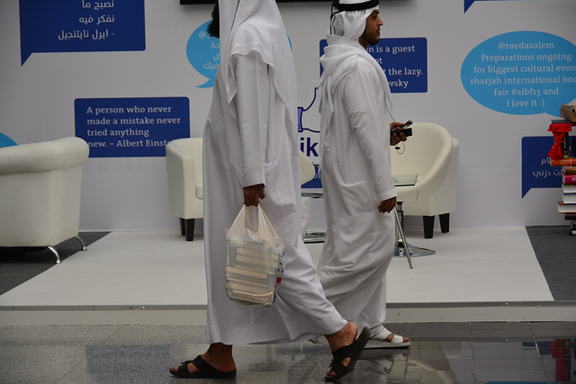 Sharjah 2013 – Sharjah International Book Fair – Bag full of books