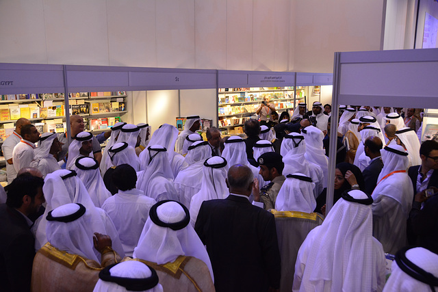 Sharjah 2013 – Sharjah International Book Fair – The Ruler of Sharjah