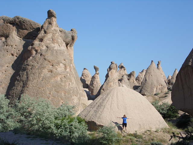 Jo in Cappadocia