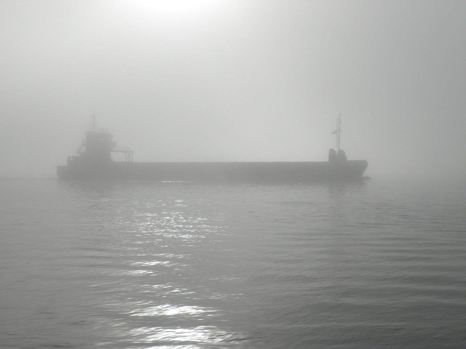 Kümo im Nebel