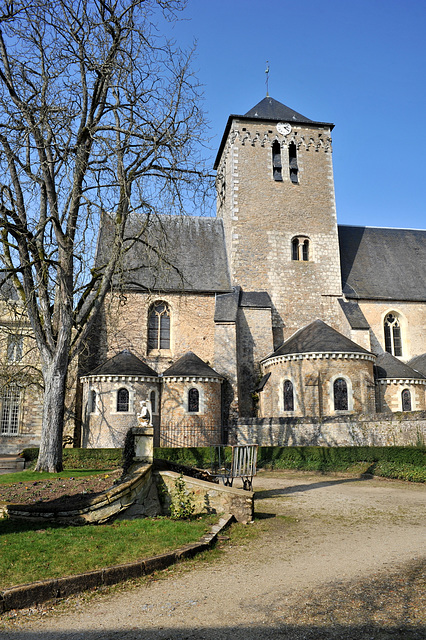 Eglise abbatiale de Solesmes - Sarthe