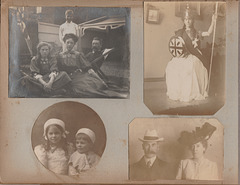 Scan from an early c20th English photo album, sadly none of the pics are identified