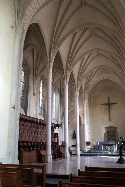 Choeur de l'abbatiale de Solesmes