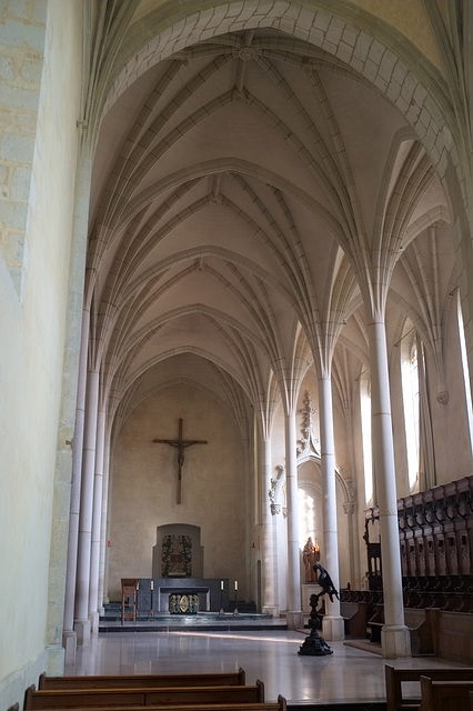 Choeur de l'abbatiale de Solesmes