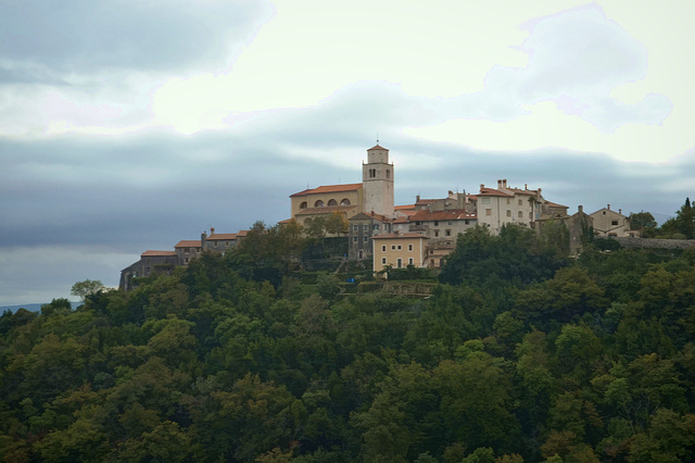 Mošćenice on the Istrian peninsula