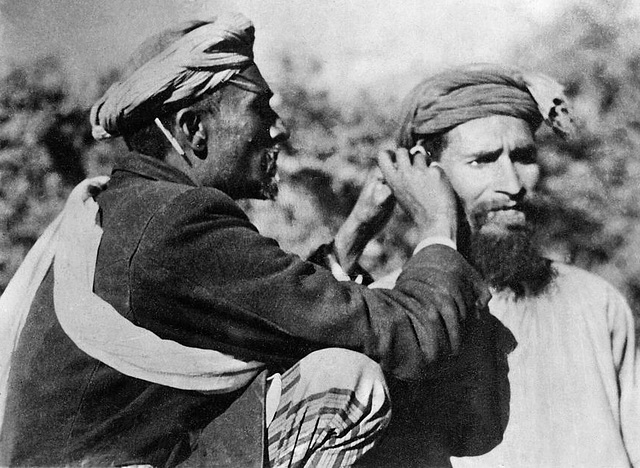 Image33a ear piercing - India c1945