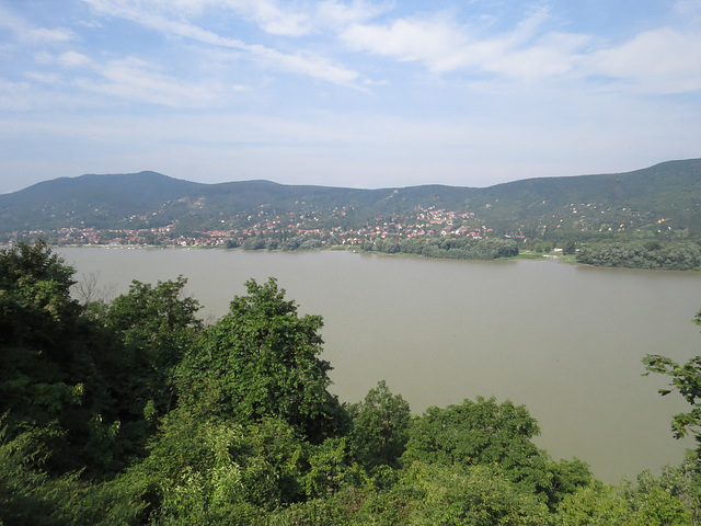 Le Danube vu depuis le site du fortin romain.