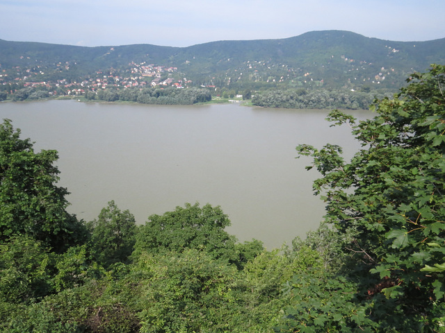 Visegrad : vue sur le Danube depuis le fort romain.