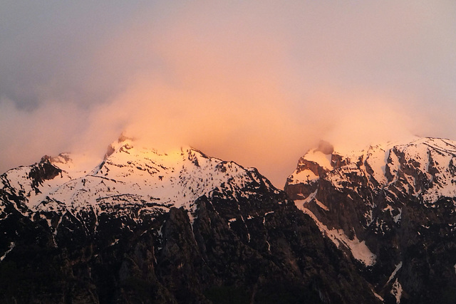 Abendrot am Monte Baldo. ©UdoSm