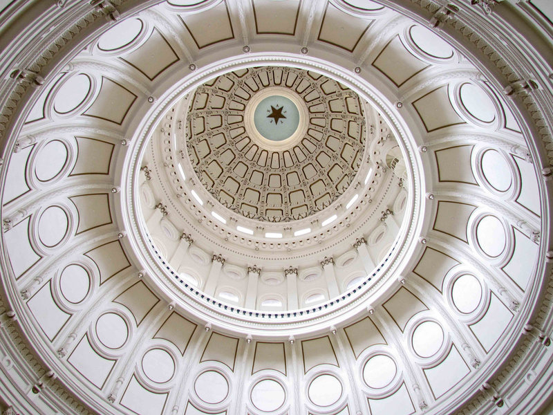 Dome - Interior of the Texas State Capitol