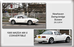 1995 Mazda MX-5 Convertible- Newhaven - 29.3.2014