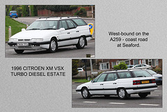 1996 Citroën XM VSX Estate - Seaford - 29.3.2014