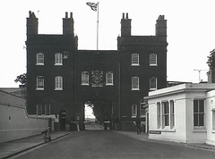 Chatham Dockyard 1973 Main Gate North Elevation