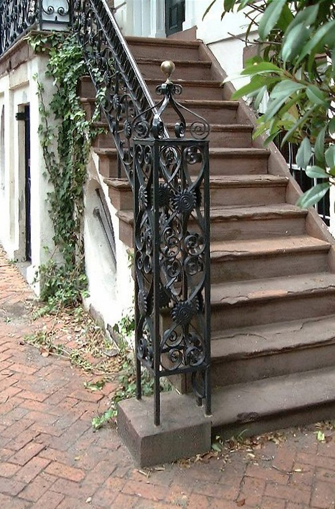 Cast iron balustrade