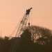 Crane over Condor ferry berth, Weymouth