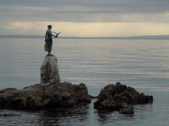 Maiden with a Seagull