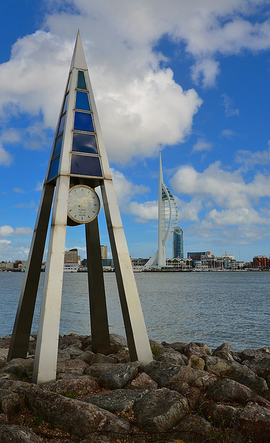 Spinnaker Tower from Gosport