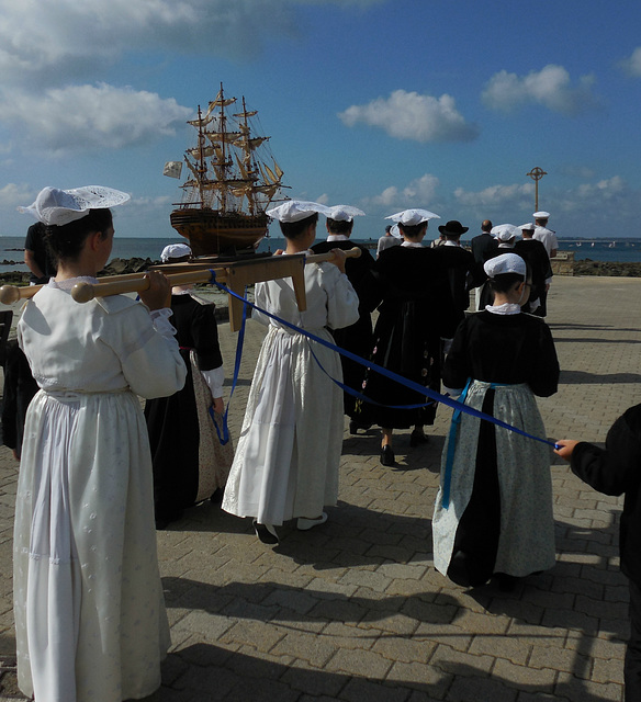 bénédiction des courreaux larmor plage