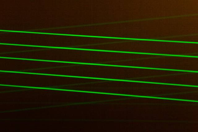 Weymouth beach lasers