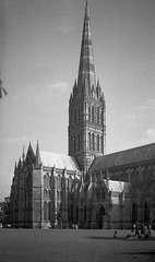 Salisbury Cathedral 1959 or 1960