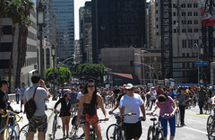 Los Angeles CicLAvia Harbor Fwy  (4914)