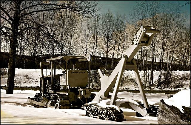 Antique Logging Equipment