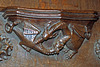 Misericord - Fighting Wyvern