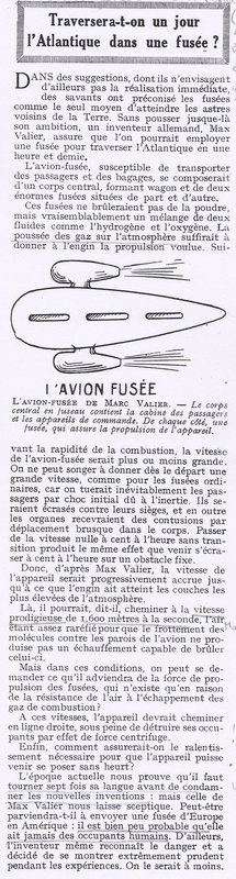 4 octobre 1928 on commence à rêver d'avions à réaction