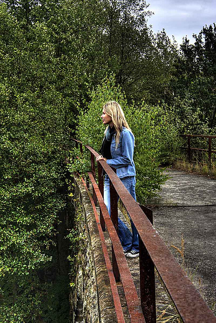 Eva on the Viaduct