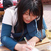 Hiromi writing