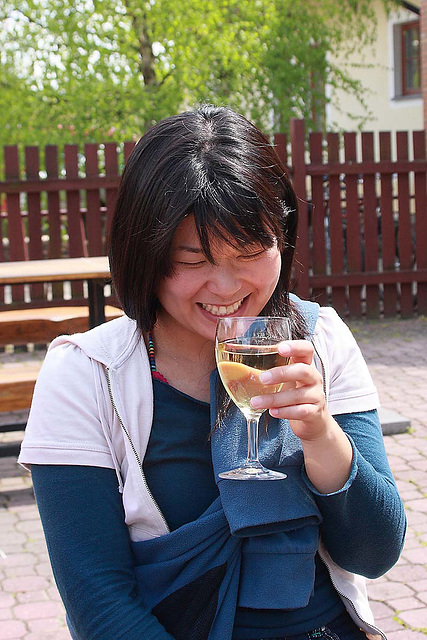 Hiromi & Wine