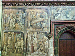 16th Century English wall paintings in the Lady Chapel of Winchester Cathedral