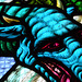 Detail of East Window, Earl Sterndale Church, Derbyshire