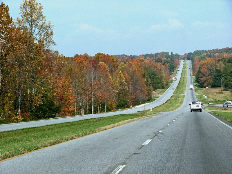 Autumn on the Four Lane