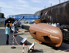 The Drebbel submarine replica