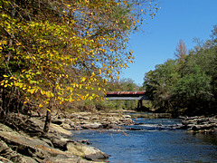 Swann Covered Bridge on the Locust Fork River