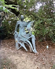 Sculpture Garden Seated Figure