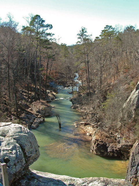 Gorge Below Noccalula Falls