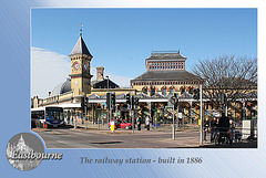 Eastbourne railway station - 5.3.2014